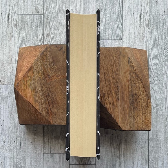 New Halloween Linen Wrapped Decorative Book Skeletons Hand-Wrapped Spooky Decor - Picture 5 of 7